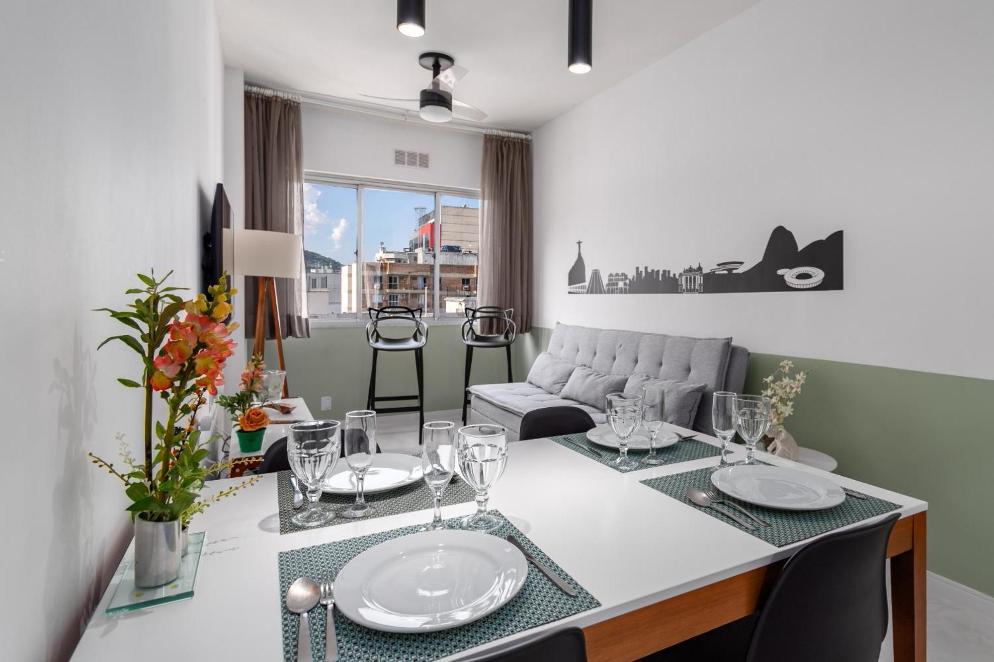 Apartment Charme Em Botafogo - Bem Decorado - Sct1202 Z5